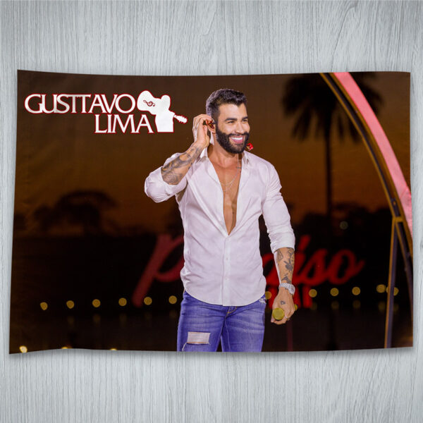 Bandeira Gusttavo Lima fãs em Portugal comprar