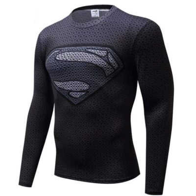 T-shirt Superman Manga comprida Rashguard comprar