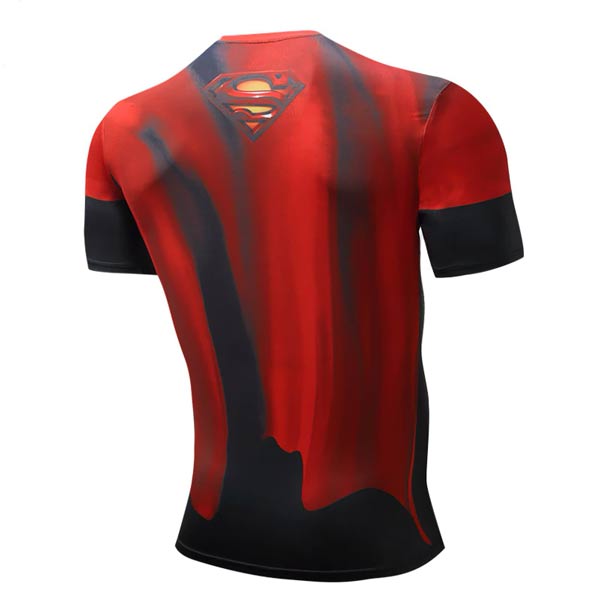 T-shirt Superman (Super-Homem) Rashguard para luta