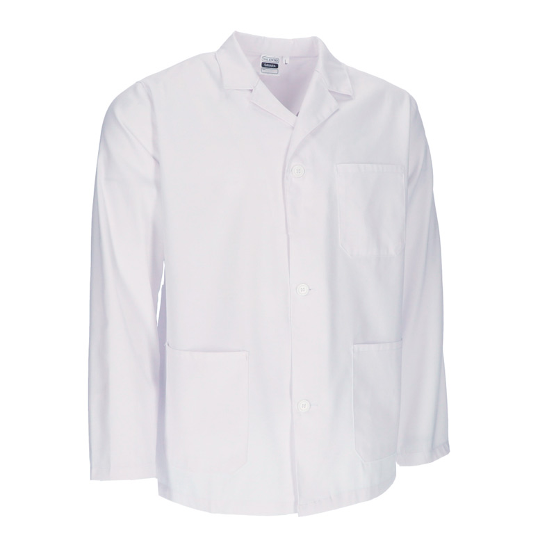 Bata de Trabalho Curta com Manga Comprida em Portugal roupas baratas