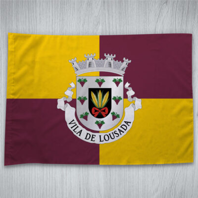 Bandeira Lousada Município/Cidade comprar em Portugal bandeiras personalizadas
