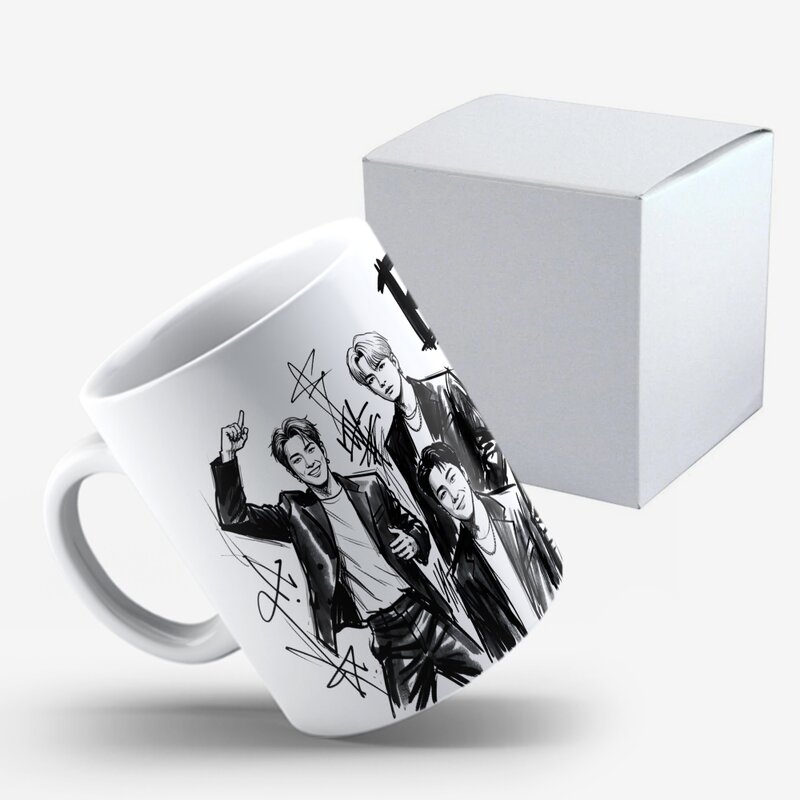 Caneca BTS banda Bangtan Boys fãs portugal