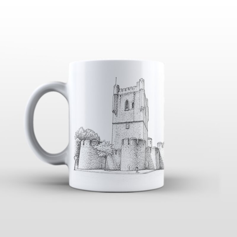 Caneca Castelo de Bragança e Praça da Sé