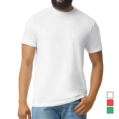 T-shirt Gildan GN670 Softstyle CVC Mix Algodão Poliéster 150g Adulto comprar t-shirs baratas para personalizar